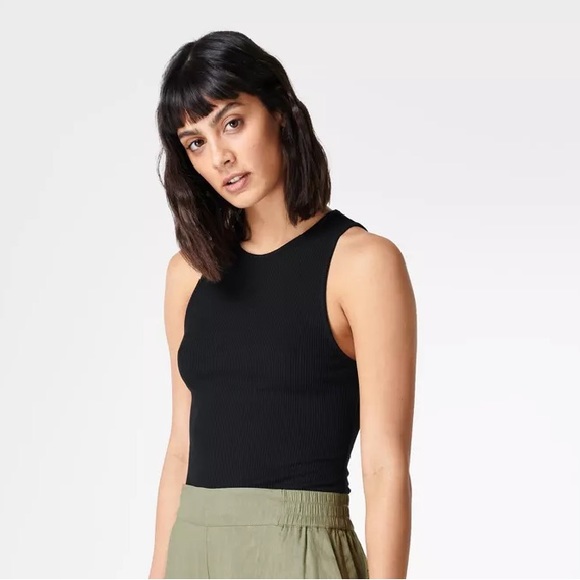 Sweaty Betty Harper Racer Rib Tank - Picture 3 of 10